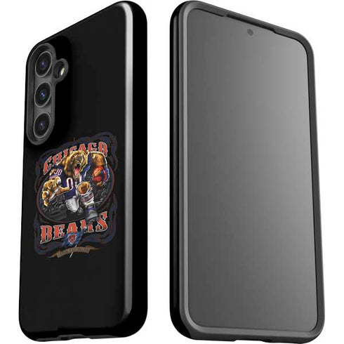 Liquid Blue NFL Chicago Bears Running Back Galaxy S25 Impact Case